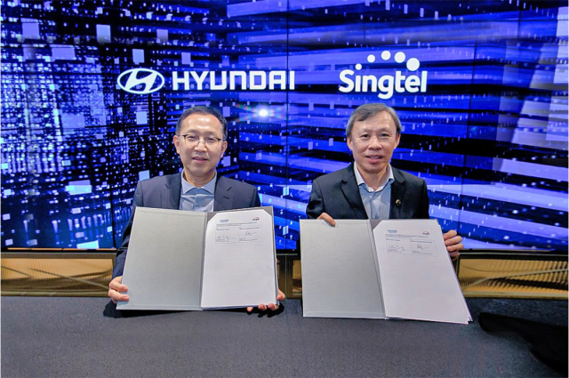 Hyundai and Singtel launch 5g technology partnership
