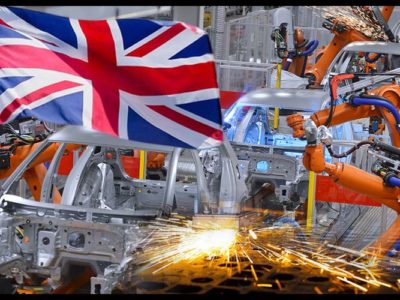 Manufacturing output slumps in the UK
